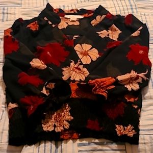 Ladies mid drift casual shirt